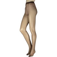 1 Pair Pure Matt 20 Tights Chocolate L