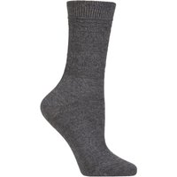 1 Pair Monument Wool Organic Cotton Socks Carbon Melange 2.5 5