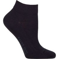 1 Pair Sensitive London Gentle Grip Cotton Sneaker Socks Dark 2.5 5