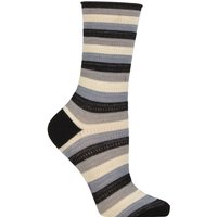 1 Pair Dopamine Stripe Lyocell Socks 5.5 8