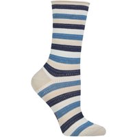1 Pair Dopamine Stripe Lyocell Socks Arctic 5.5 8