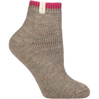 1 Pair Cosy Plush Wool Alpaca Socks Nutmeg Melange 5.5 8