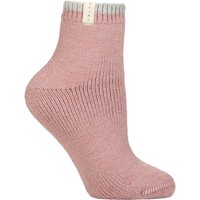 1 Pair Cosy Plush Wool Alpaca Socks Rosewater 2.5 5