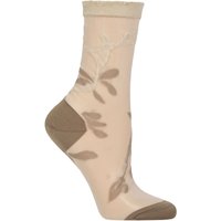 1 Pair Falke Garden Villa Cotton Socks Sesame 41 42