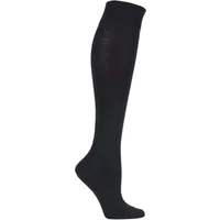 1 Pair Black Sensitive Berlin Merino Wool Left And Right Knee High Socks Ladies 2.5-5 Ladies - Falke