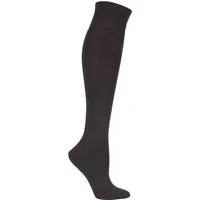1 Pair Dark Brown Sensitive Berlin Merino Wool Left And Right Knee High Socks Ladies 5.5-8 Ladies - Falke