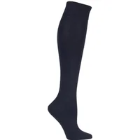 1 Pair Dark Navy Sensitive Berlin Merino Wool Left And Right Knee High Socks Ladies 5.5-8 Ladies - Falke
