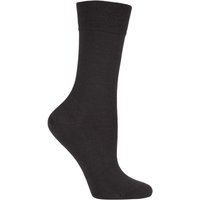 1 Pair Dark Sensitive Berlin Merino Wool Left Right Comfort Cuff Socks 5.5 8