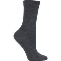 1 Pair Anthracite Soft Merino Wool Socks 4 5