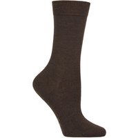 1 Pair Falke Soft Merino Wool Socks Dark 4 5