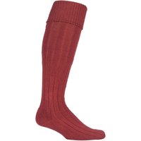 1 Pair Terracotta Birkdale Cotton Cushioned Knee High Golf Socks 7 11