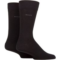 2 Pair Soft Cotton Plain Socks 11.5 14