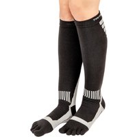 1 Pair TOETOE Sport Range Compression Knee High Toe Socks 6 8.5 UK