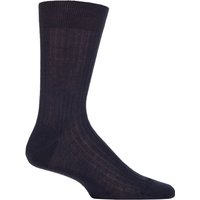 1 Pair Knightsbridge 100% Pure Cashmere Ribbed Socks 8 8.5 11 Inch