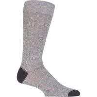 1 Pair Hamada Cotton Linen Blend Socks 10 12