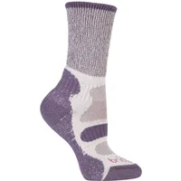 1 Pair Plum Active Light Hiker Cotton and Coolmax Socks For Summer Hiking Ladies 7-8.5 Ladies - Bridgedale