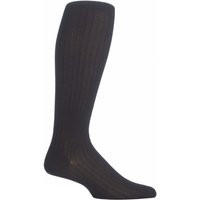 1 Pair Merino Wool Rib Knee High Socks 7.5 9.5