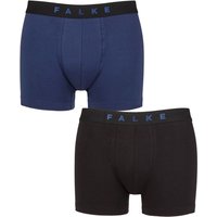 2 Pack Falke Daily Comfort Cotton Boxer Briefs Blue