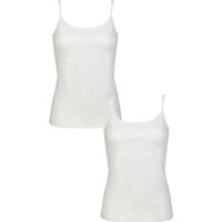 2 Pack Falke Daily Comfort Cotton Vest Top Large