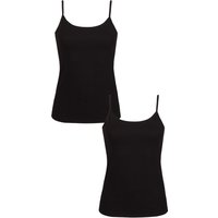 2 Pack Falke Daily Comfort Cotton Vest Top Small