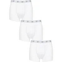 Mens 3 Pack CR7 Cotton Trunks White XX Large