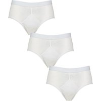 3 Pack Cotton High Rise Briefs S