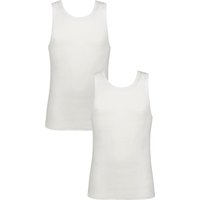2 Pack 100% Combed Cotton Vest L