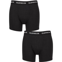 2 Pack Cotton Bamboo Blend Long Leg Trunks S