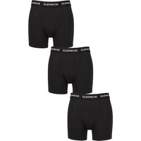 3 Pack Glenmuir Cotton Bamboo Blend Long Leg Trunks