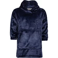 Boys and Girls 1 Pack SOCKSHOP Heat Holders Mega Hoodie Navy 5-10