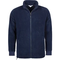 Mens 1 Pack Heat Holders Full Zip Thermal Lounge Top Navy S