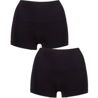2 Pack Seamless Smoothies Shorties 14 16 UK