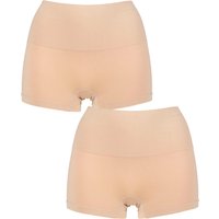 2 Pack Seamless Smoothies Shorties Rose 14