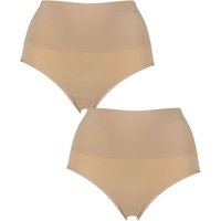 2 Pack Ambra Seamless Smoothies Full Brief Rose 14 16 UK