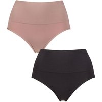 2 Pack Seamless Smoothies Full Brief Mocca 10