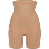 1 Pack Killer Curves Hi Waisted Shaping Shorts Toffee 16