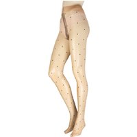 1 Pair Anguria Spotted Tights Cosmetic Extra Large