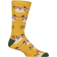 1 Pair Fair Trade Sloths Bamboo Socks Sloths 12