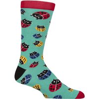 1 Pair Fair Trade Ladybirds Bamboo Socks Ladybirds 12