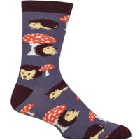 1 Pair Fair Trade Hedgehog Bamboo Socks Hedgehog 12