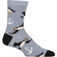 1 Pair Fair Trade Puffins Bamboo Socks Puffins 7