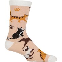 1 Pair Shared Earth Bamboo Cats Socks 3 7