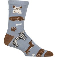 1 Pair Fair Trade Dogs Bamboo Socks Dogs 12