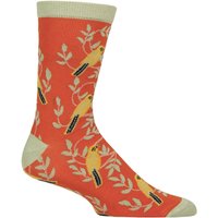 1 Pair Fair Trade Indian Inspired Bamboo Socks Birds 7