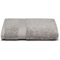 SOCKSHOP 1 Pack Premium Bamboo 700GSM Super Soft Bath Towel Light Grey 70cm x 125cm