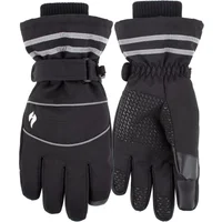 Mens 1 Pair SOCKSHOP Heat Holders Workforce Gloves Black S/M