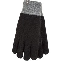 1 Pair Heat Holders Skye Textured Yarn Gloves S M