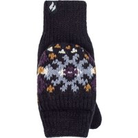 1 Pack SOCKSHOP Heather Patterned Converter Mittens One