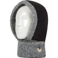 Women's 1 Pack SOCKSHOP Heat Holders Fern Button Snood Black One Size