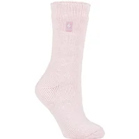 Women's 1 Pair SOCKSHOP Original Heat Holders 2.3 TOG Thermal Socks Dusted Pink 4-8 Ladies